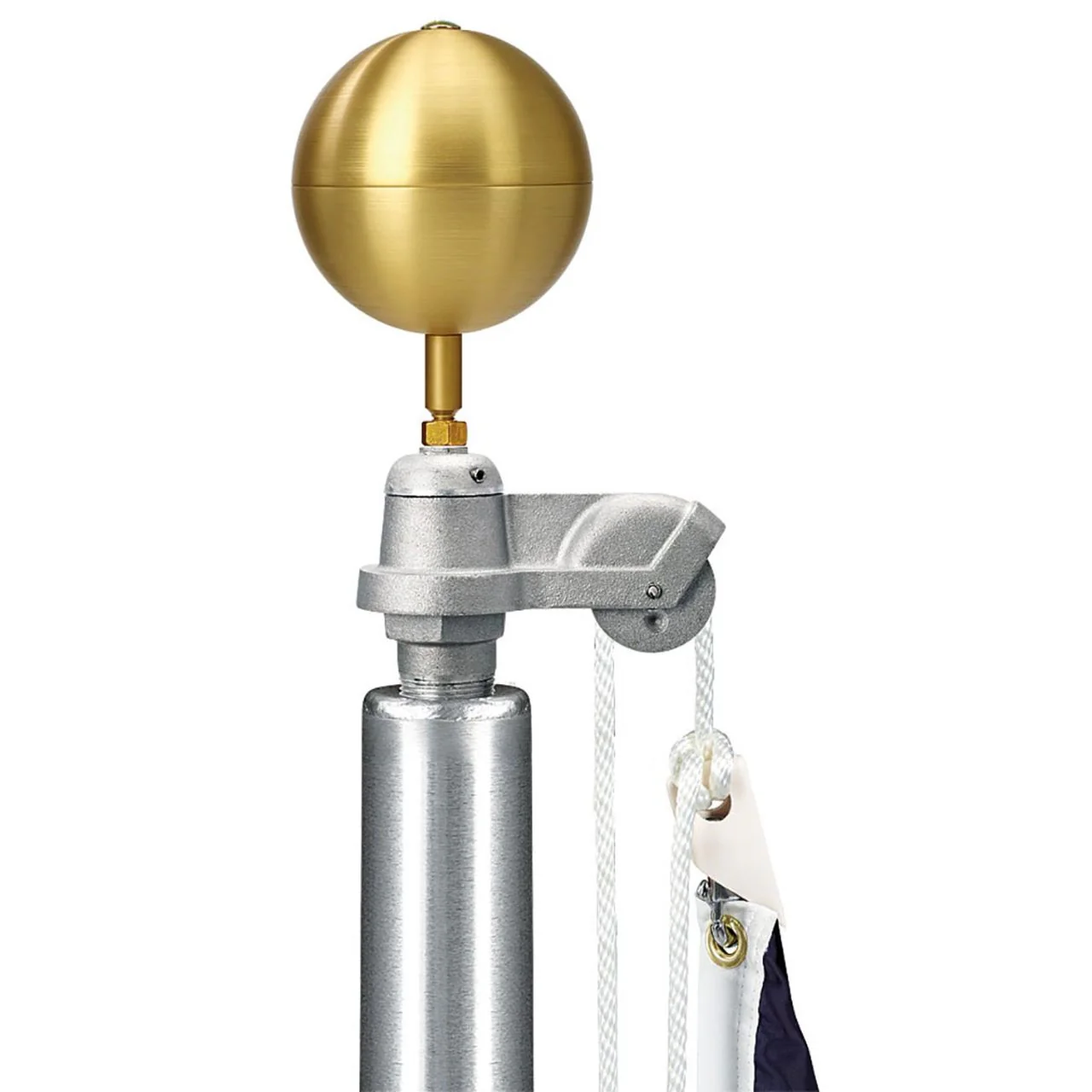 Continental Series 25ft Commercial Flagpole - .188in Wall Thickness - 6in Butt Diameter - Image 2