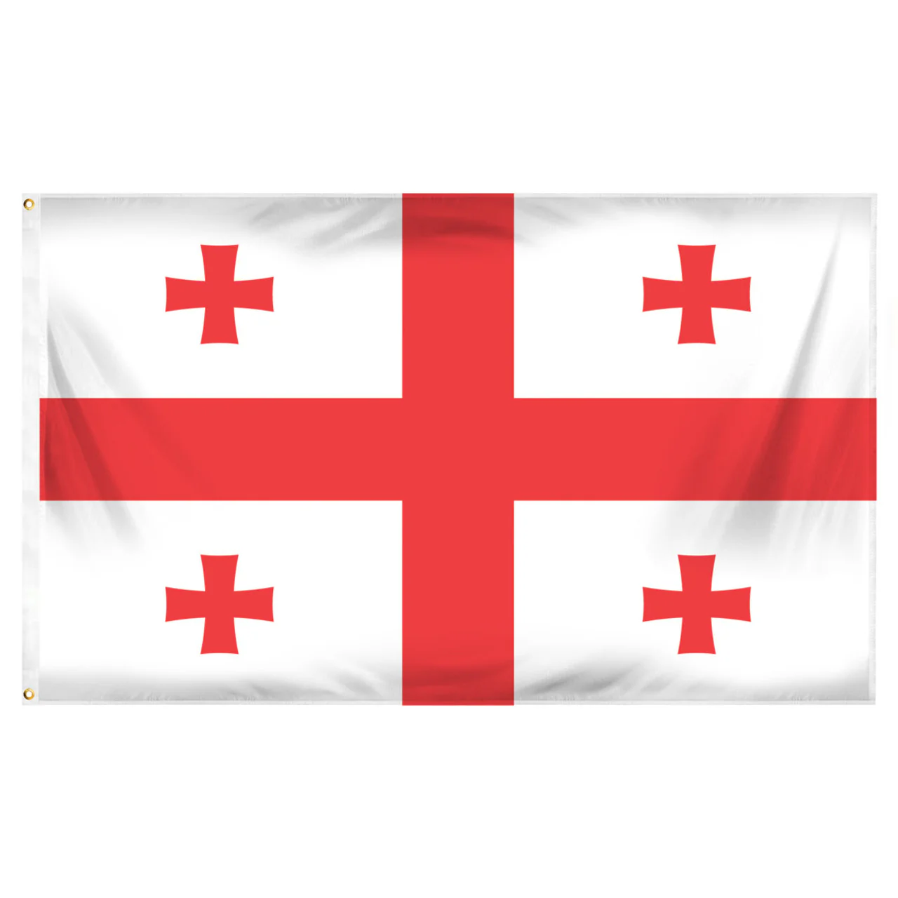 3ft x 5ft Georgia National Flag - Printed Polyester