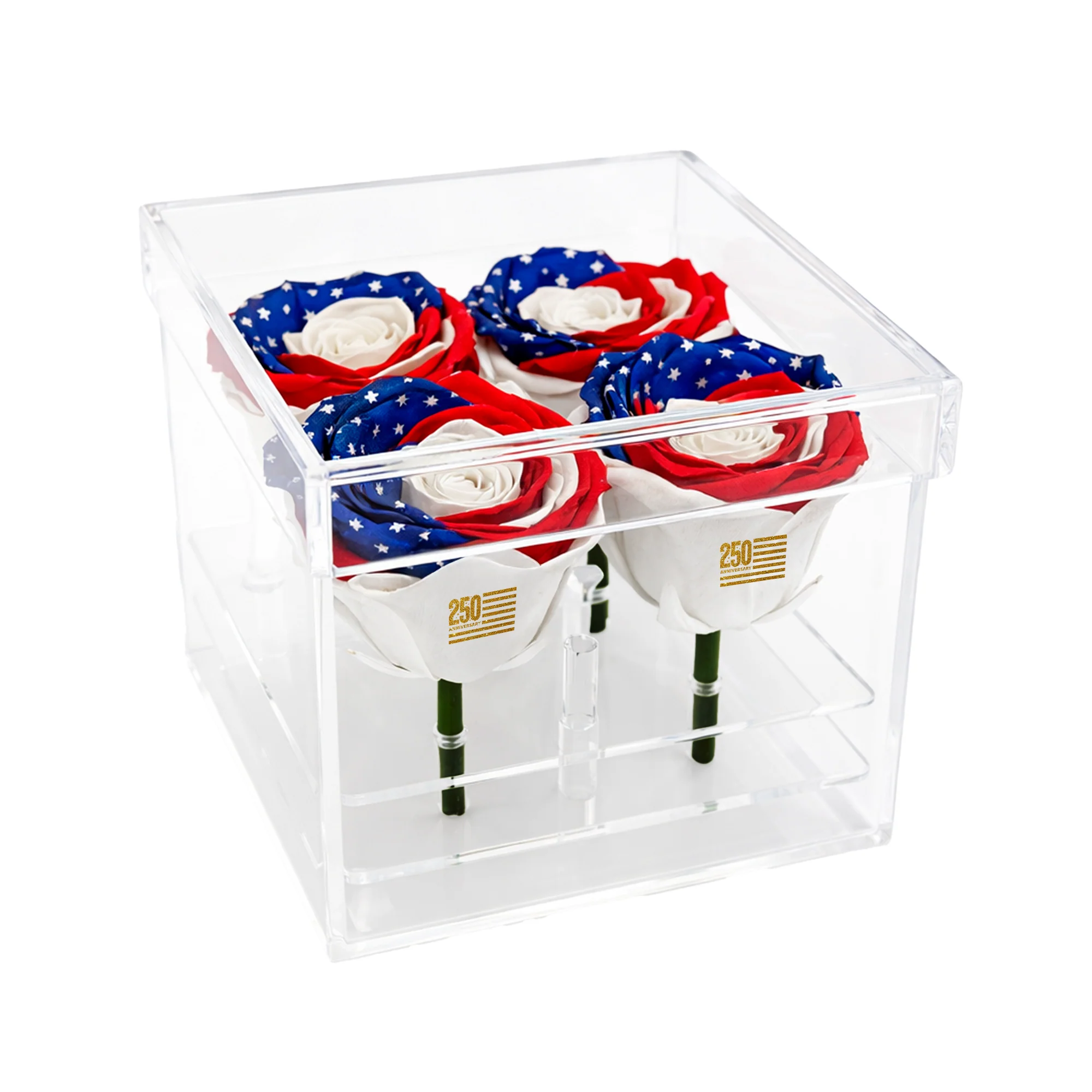 America 250 Forever Rose Bouquet – 100% Real - Image 5