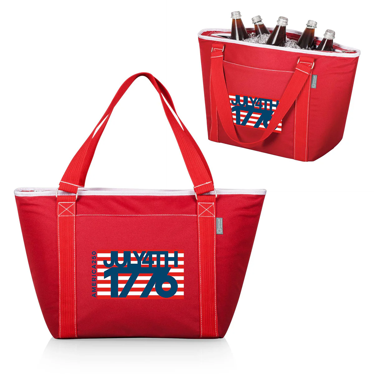 America 250 Insulated Cooler Parade Tote - Red - Image 5
