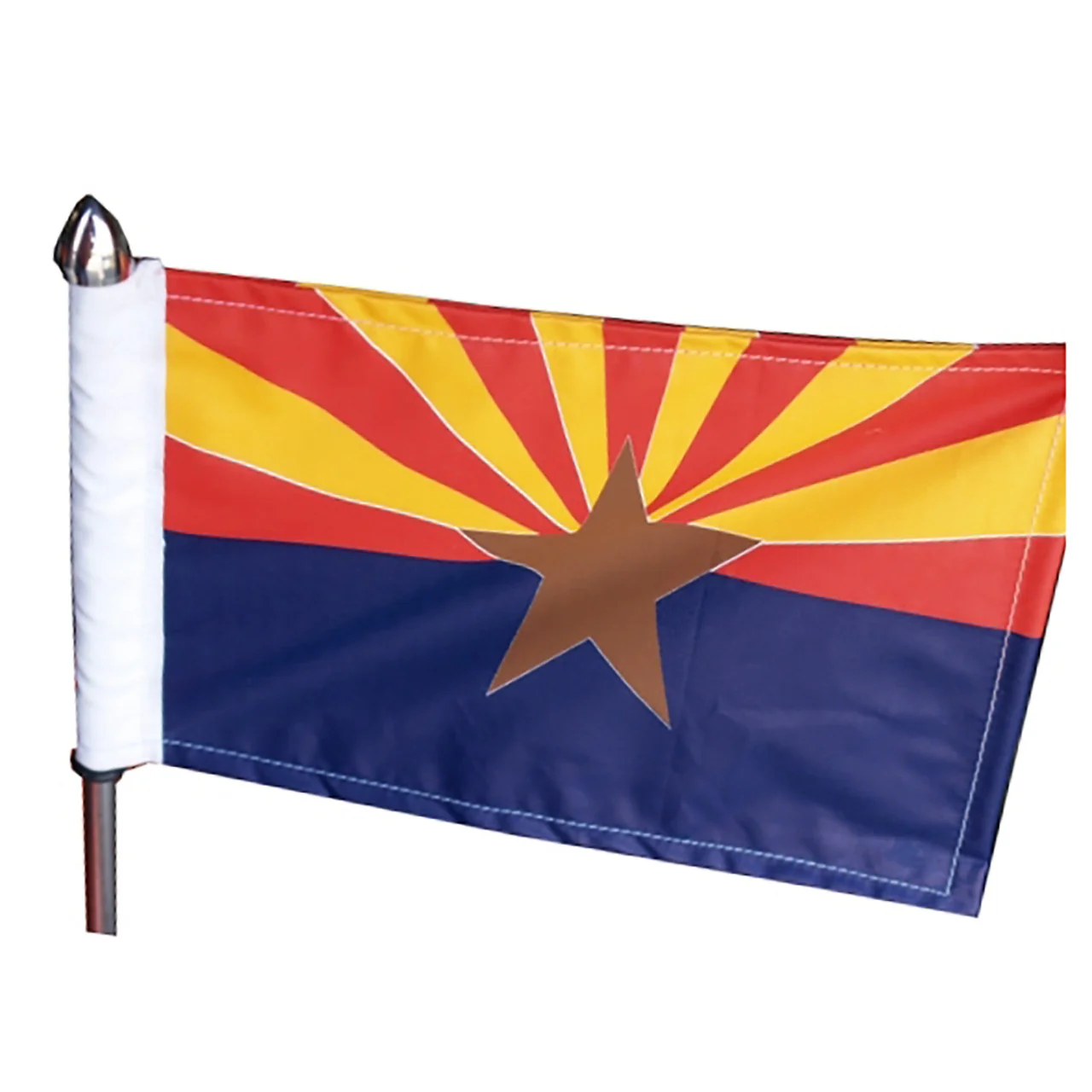 Arizona Motorcycle Flag - 6" x 9" - Image 2