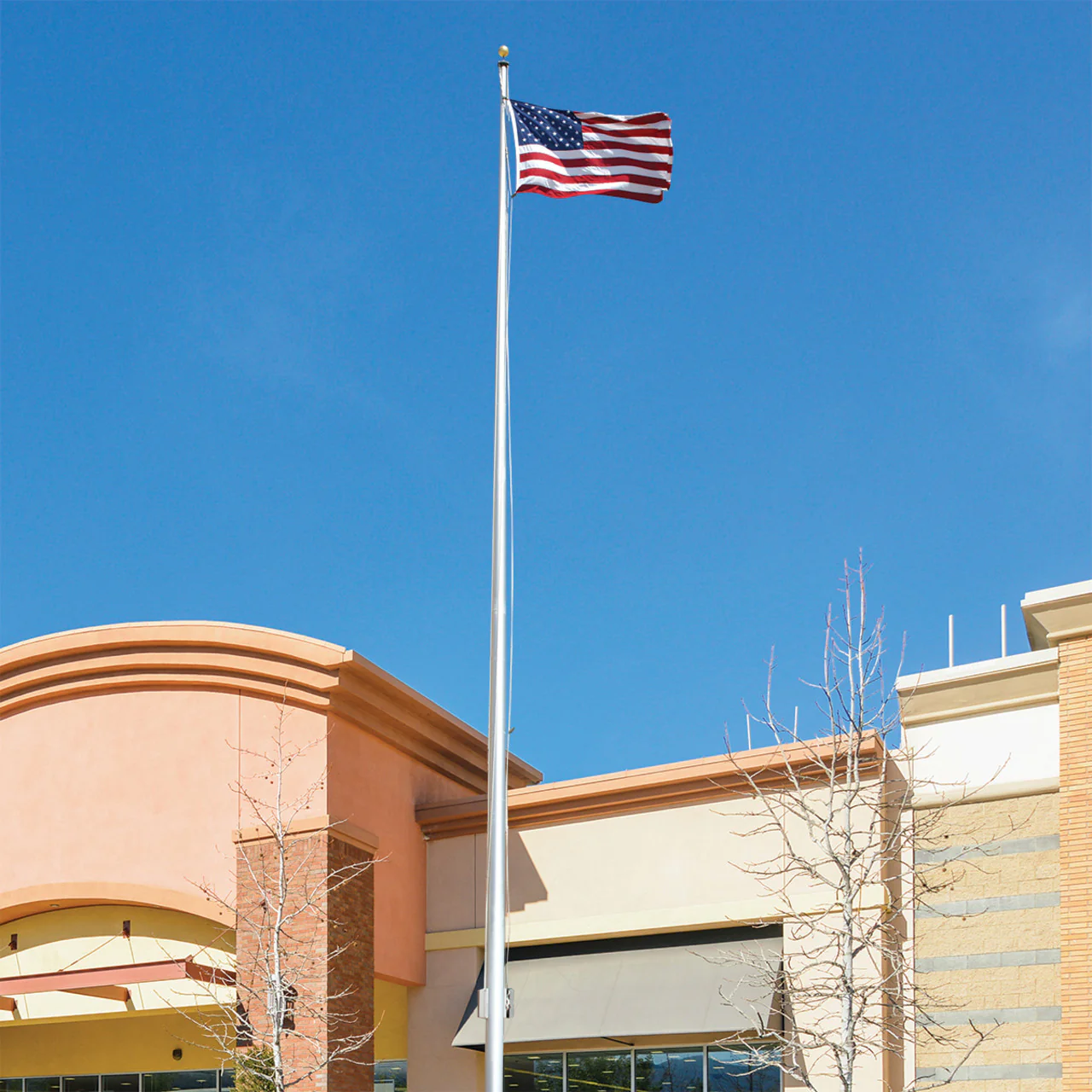 Atlas Series 25ft Flagpole - Stationary Truck - Image 5