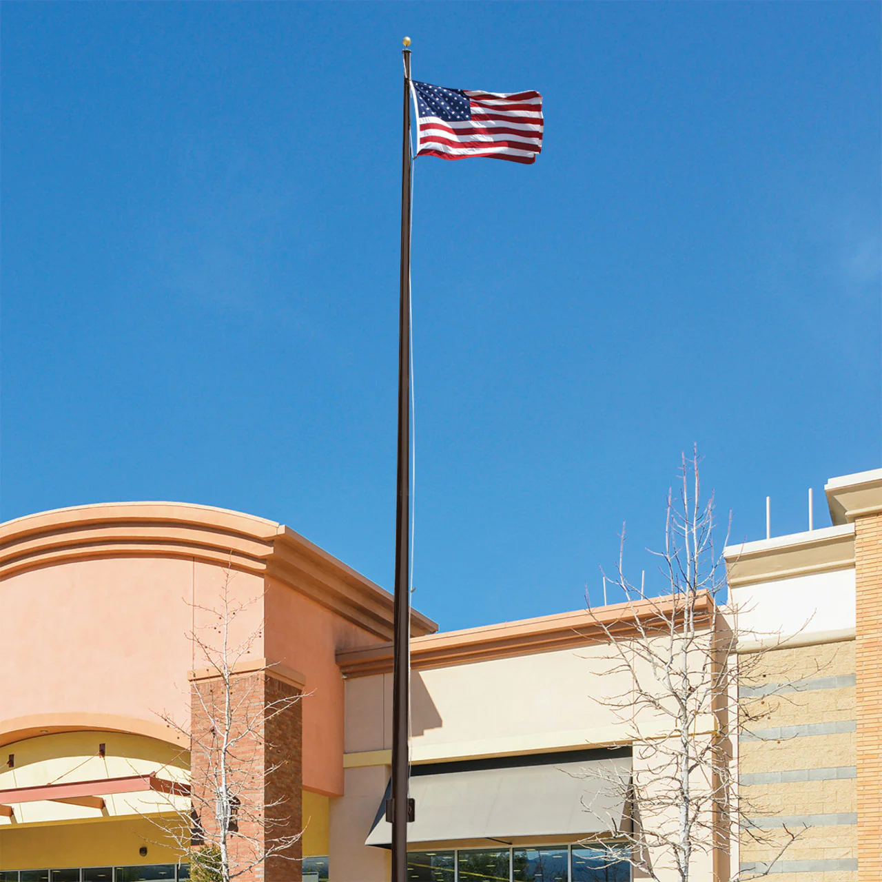 Atlas Series 25ft Flagpole - Stationary Truck - Image 6