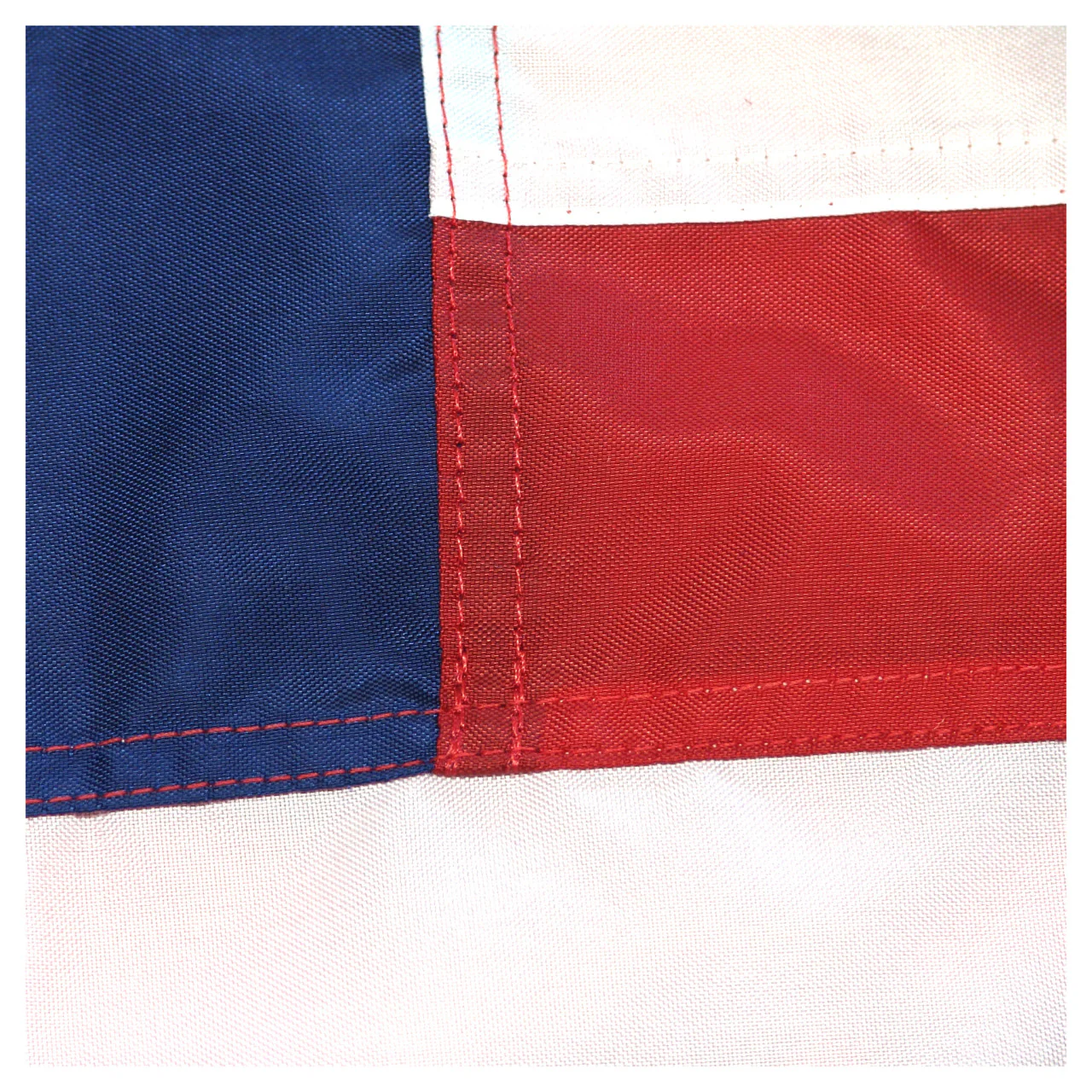 Betsy Ross Flag 5ft x 8ft Nylon - Embroidered Stars - Image 5