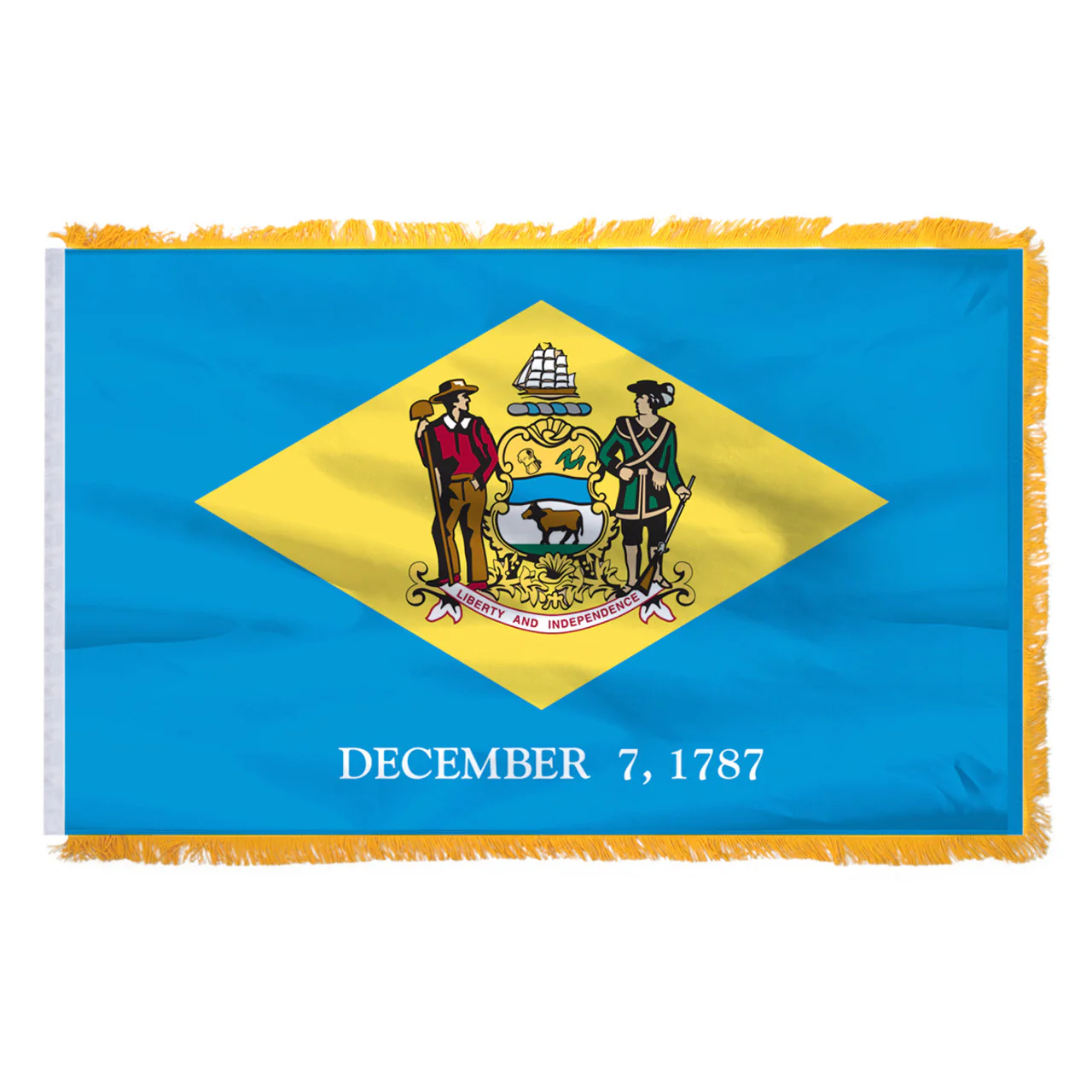 Delaware flag 2ft x 3ft Nylon - Image 3