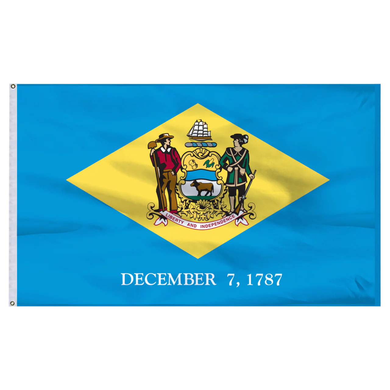 Delaware flag 2ft x 3ft Nylon - Image 4