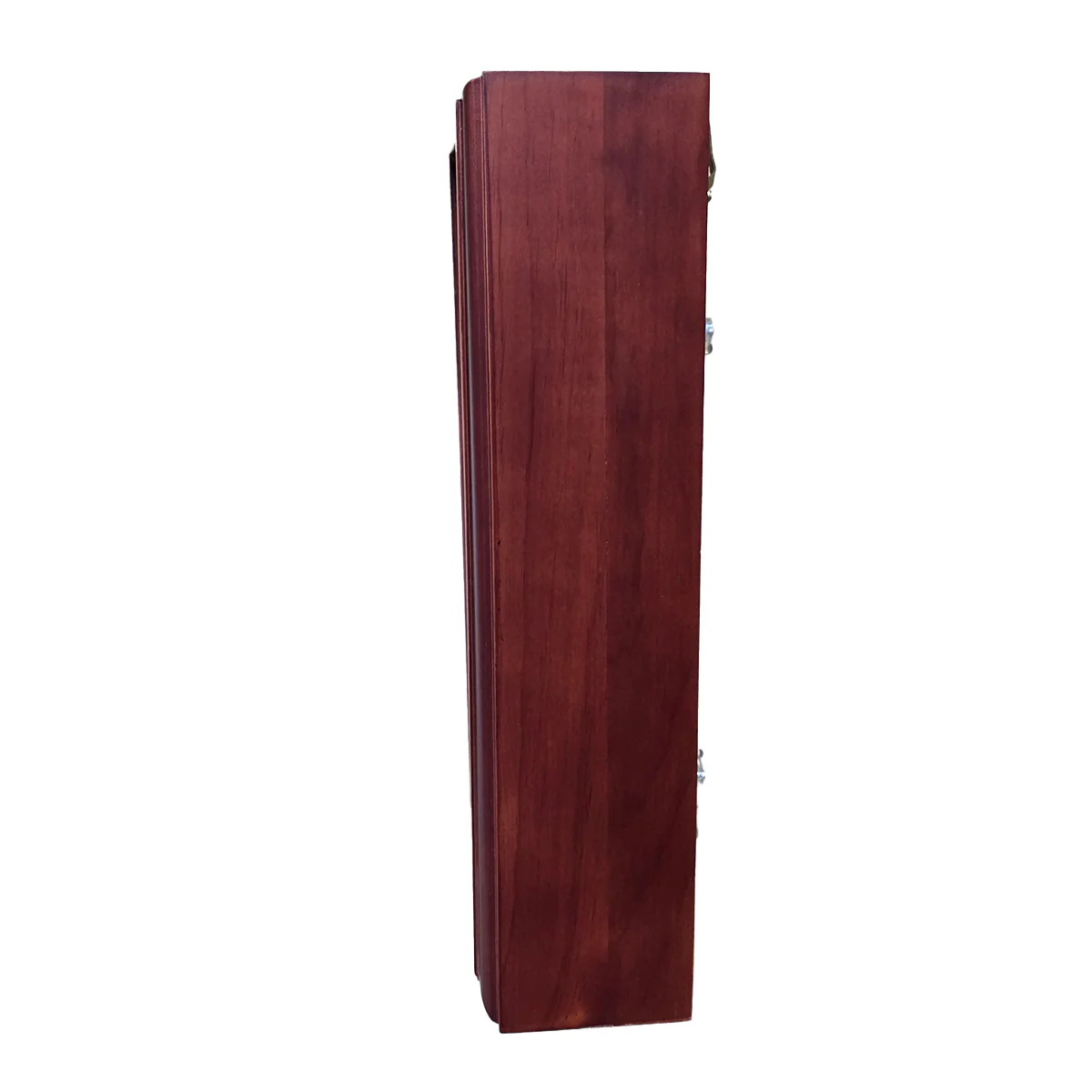 Hard Wood 5ft x 9.5ft Flag Display Case - Dark Cherry Finish - Image 4