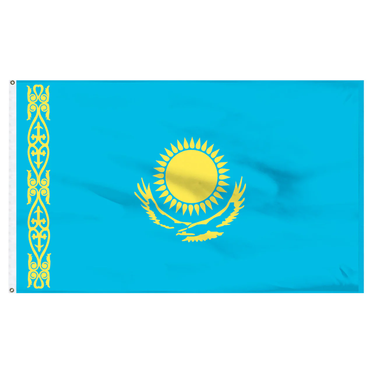 Kazakhstan 4ft x 6ft Nylon Flag