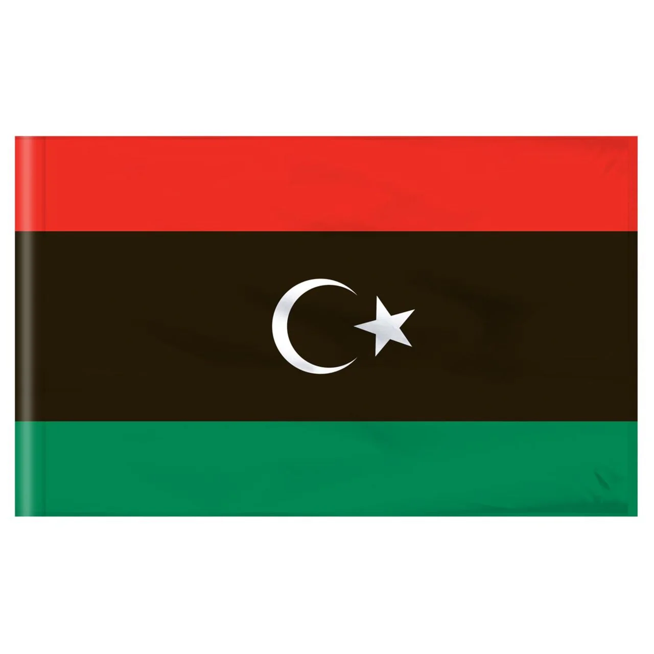 Libya Flag 3ft x 5ft Nylon - Image 4