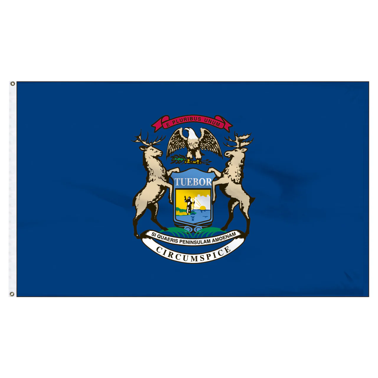 Michigan Flag 4 x 6 Feet Nylon