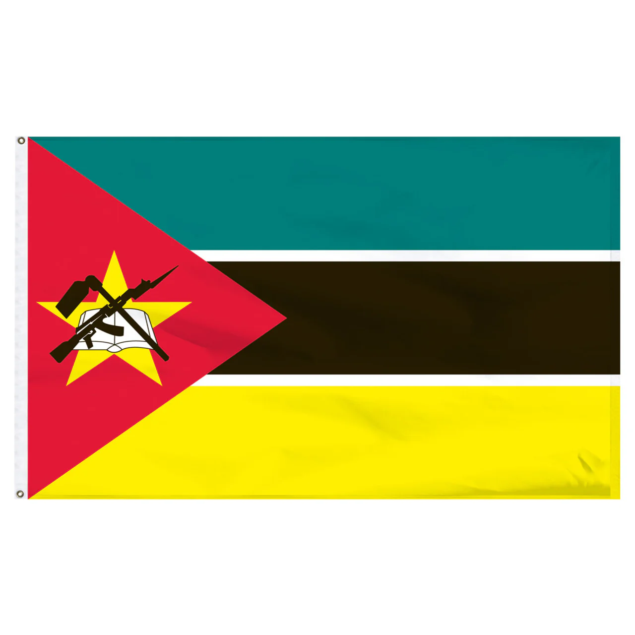 Mozambique 3ft x 5ft Nylon Flag