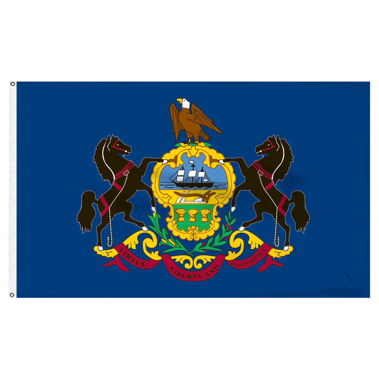 Pennsylvania Flag 3' x 5' Nylon