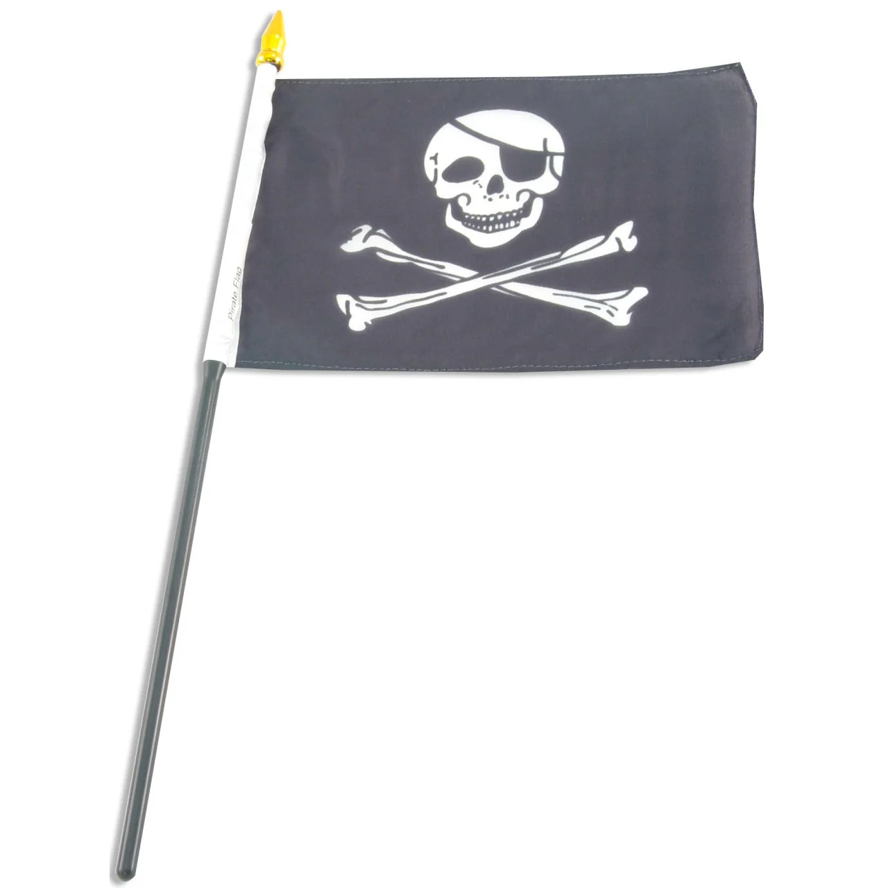 Pirate (Jolly Roger) Flag 4x6 inch hand flag