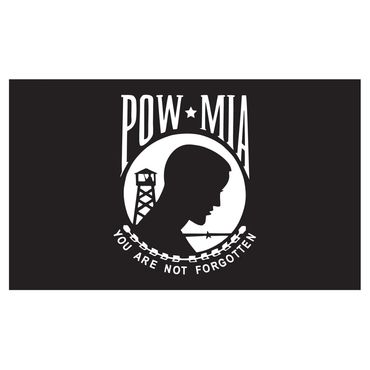 POW/MIA Flag 3x5ft Nylon - Image 4