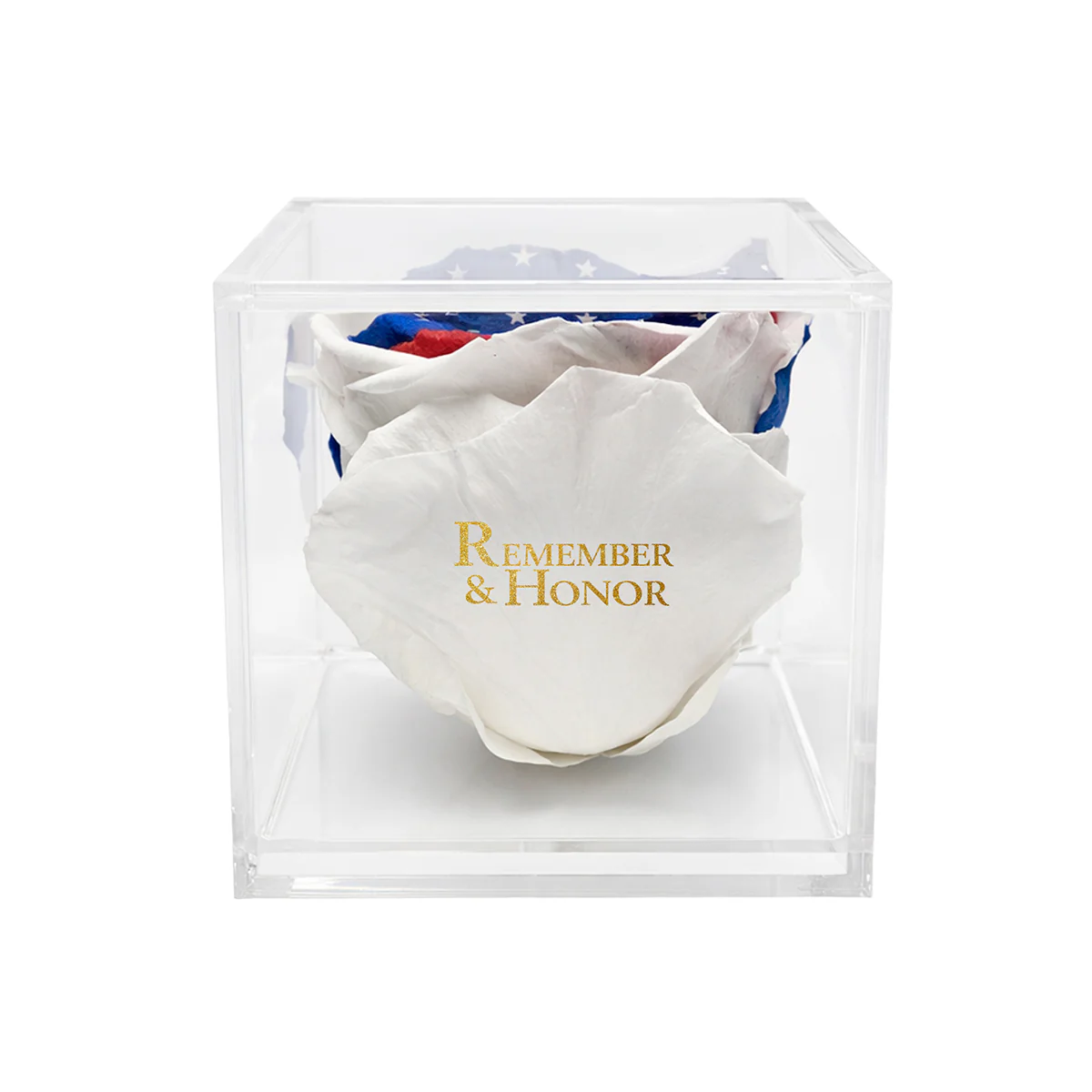 Americana Remember & Honor Forever Stemless Rose – 100% Real - Image 2