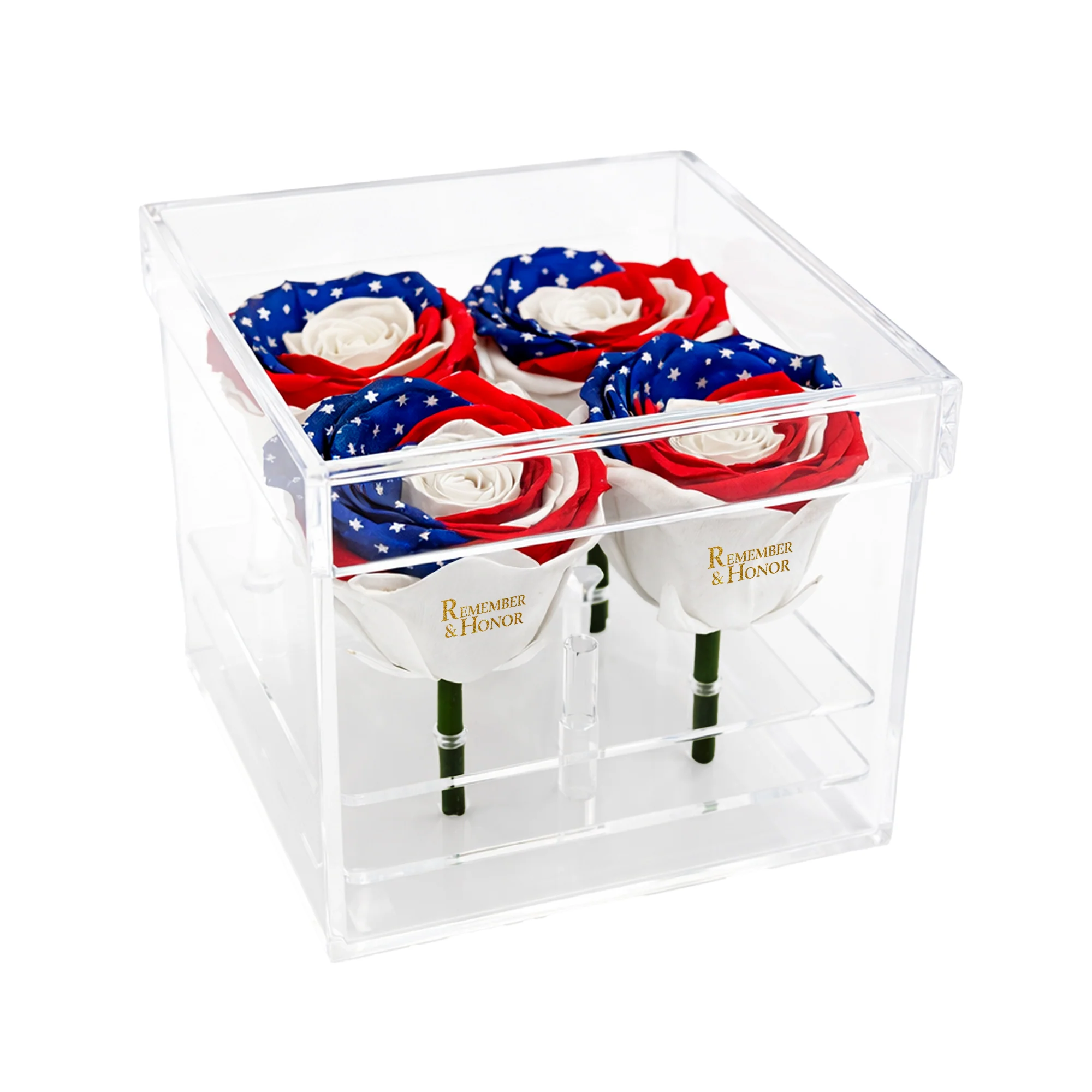 Remember & Honor Forever Rose Bouquet – 100% Real - Image 4