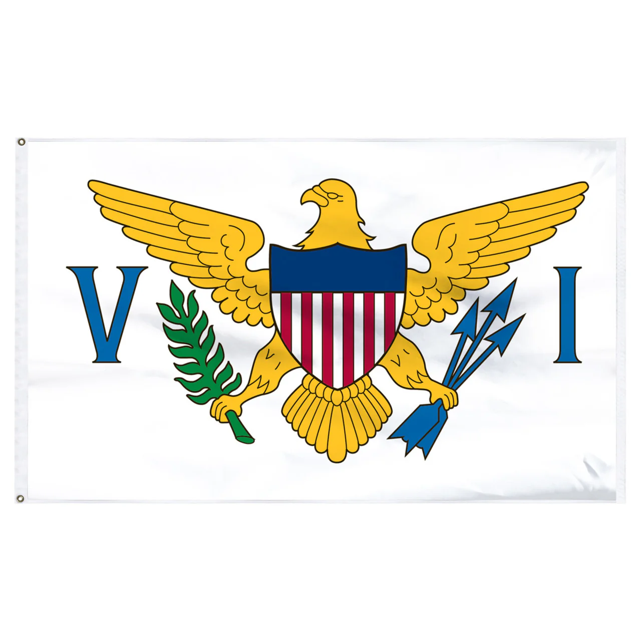 U.S. Virgin Islands flag 4 x 6 feet nylon