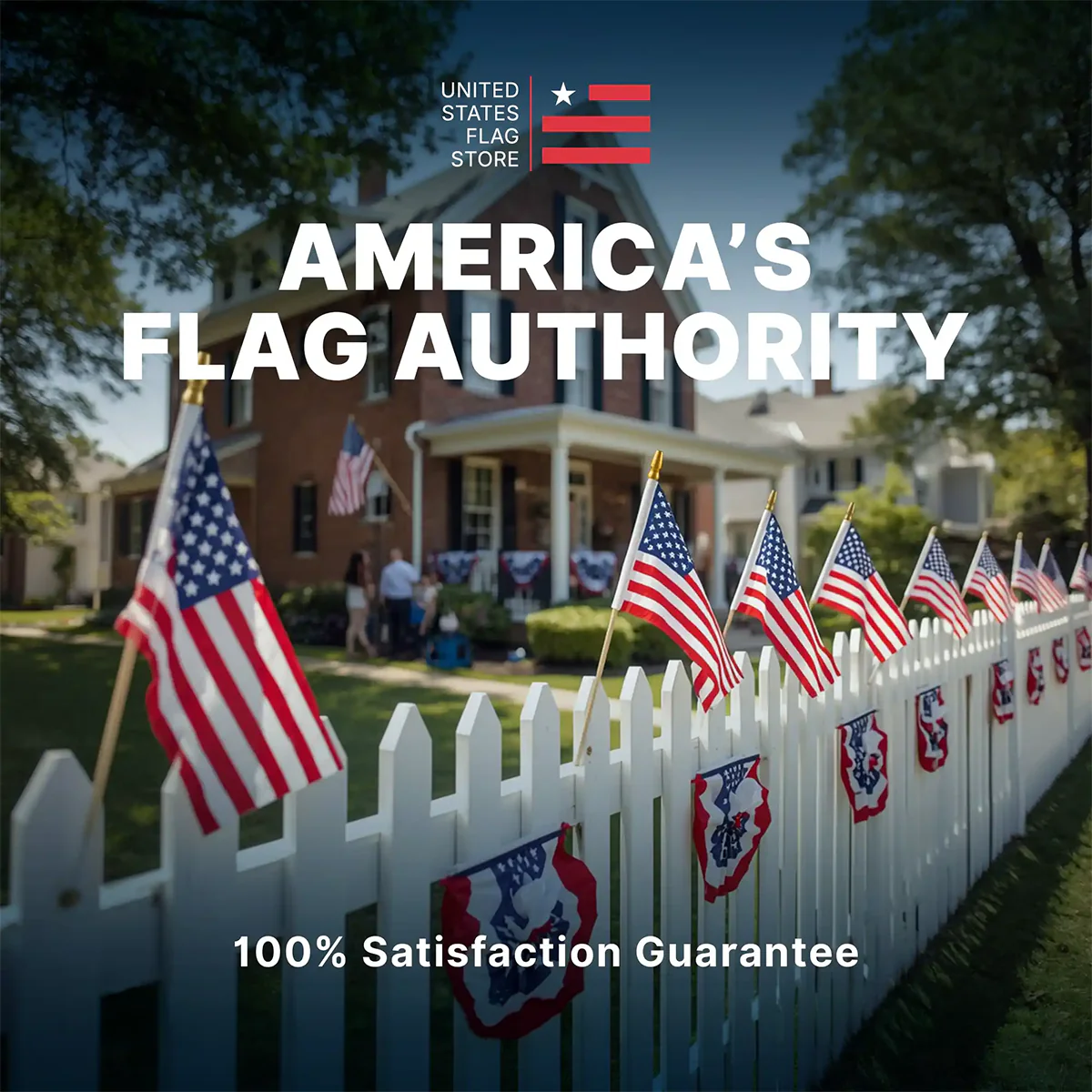 Super Tough 4"x6" Cotton US Stick Flag with Spear Tip - 100 Pack - Image 7