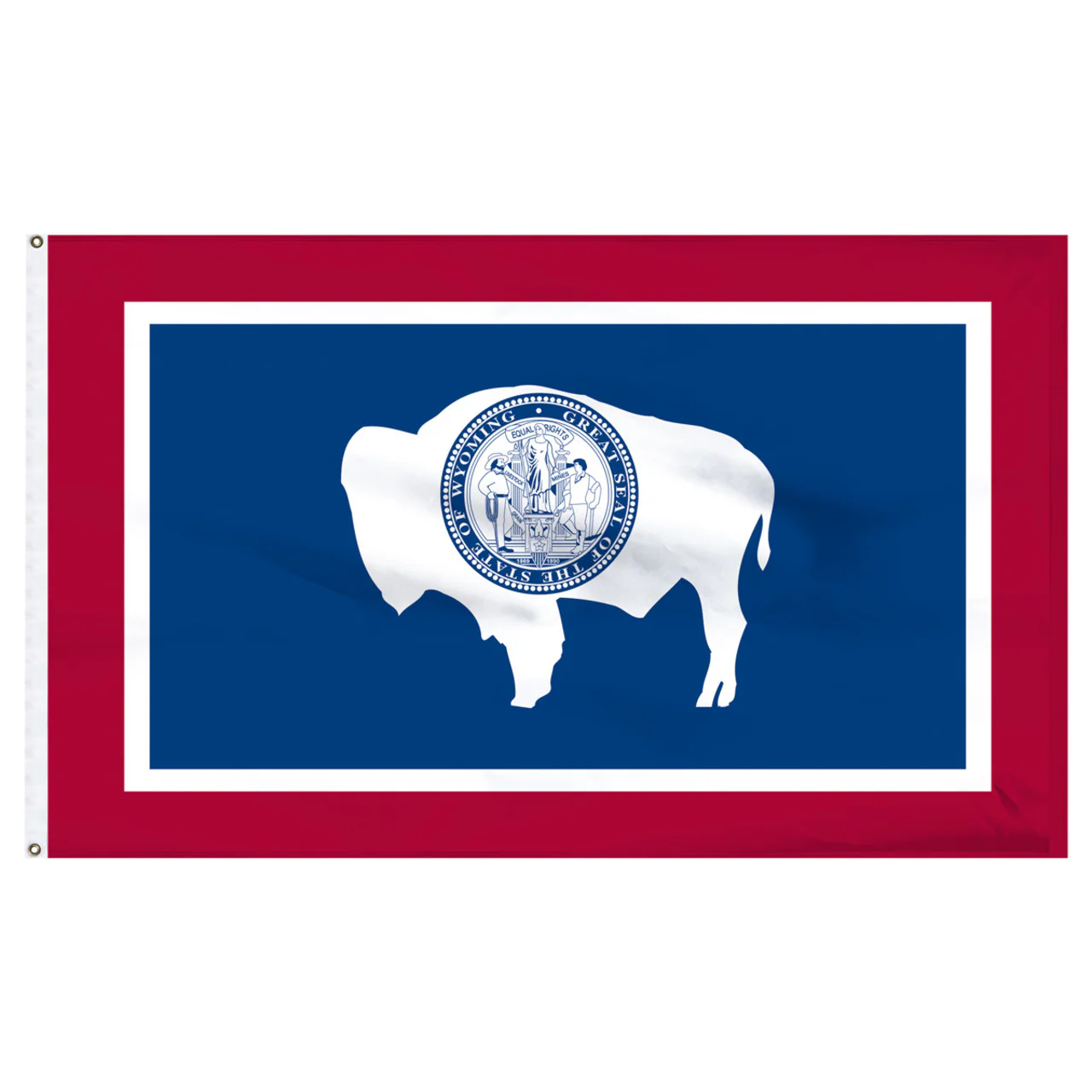 Wyoming 4 x 6 Nylon Flag